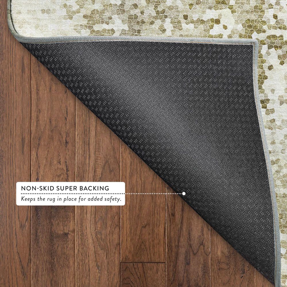 Dalyn Rug Company Lumara LM5 Khaki 1'8" x 2'6" Area Rug, , large