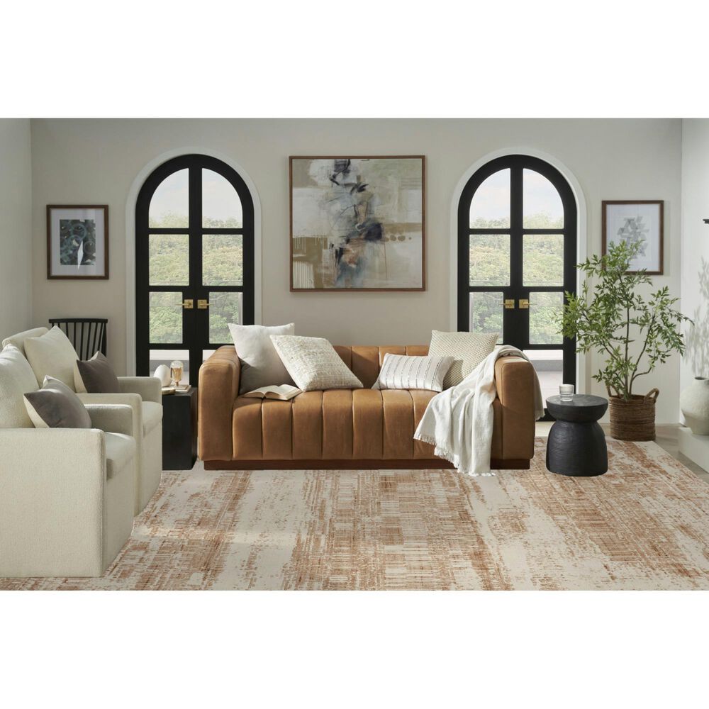 Nourison Harmony 9&#39;9&quot; x 13&#39;9&quot; Ivory and Gold Area Rug, , large