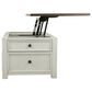 Ashley Bolanburg Lift Top Cocktail Table in Weathered Oak and Antique White, , large