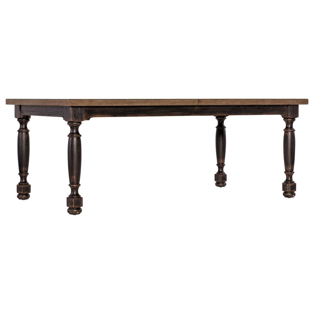 Hooker Furniture Americana Traditional Dining Table and 6 Chairs in Black, , large