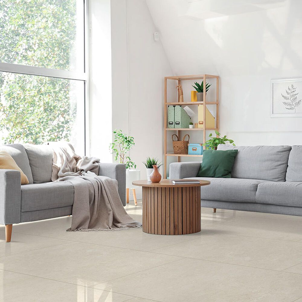 MS International Girona Marfil 24" x 48" Porcelain Tile, , large