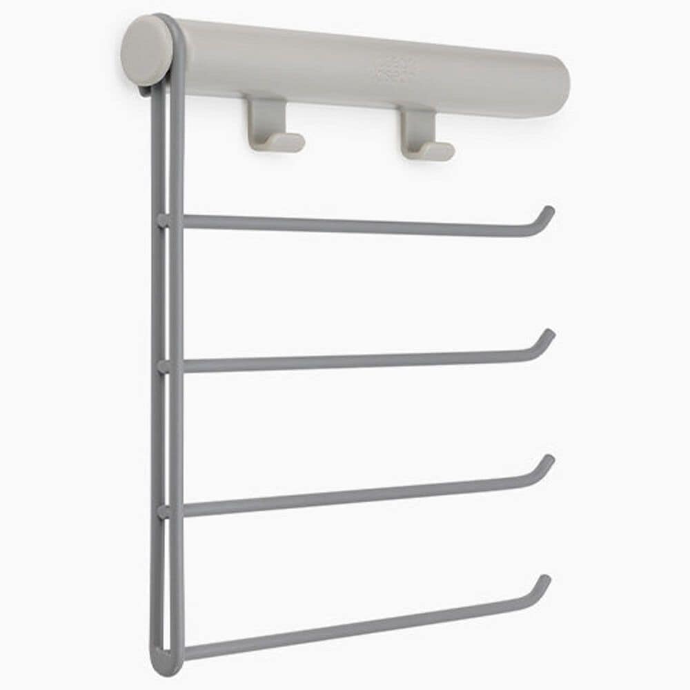 Joseph Joseph Orderly Belt, Tie and Scarf Hanging Rail in Ecru, , large