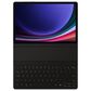 Samsung Book Cover Keyboard Slim for Galaxy Tab S9/S9 FE in Black, , large