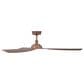 Beacon Lighting Lucci Air Moto 52" Outdoor/Indoor Ceiling Fan with Remote Control in Dark Koa, , large