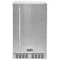 Coyote Outdoor 4.1 Cu. Ft. Outdoor Built-In Compact Refrigerator with Right Hinge in Stainless Steel, , large