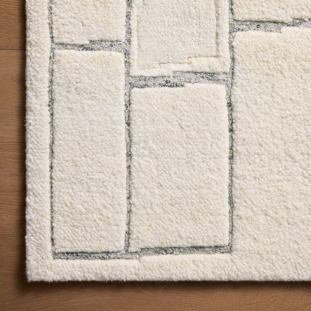 Loloi Octavia 2&#39;9&quot; x 12&#39; Ivory and Slate Runner, , large