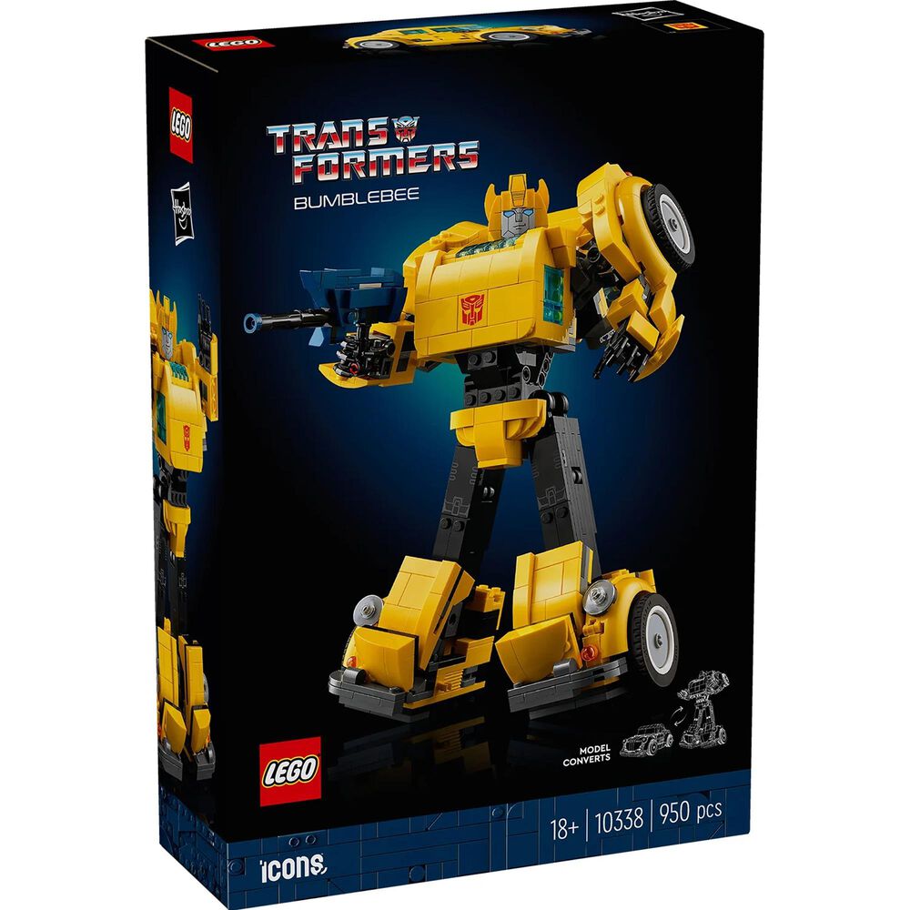 LEGO Transformers universe 1980s robot action figure Bumblebee, , large