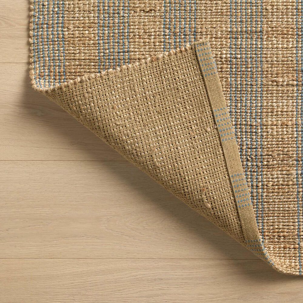 Chris Loves Julia x Loloi Judy 2&#39;3&quot; x 3&#39;9&quot; Natural and Sky Area Rug, , large
