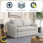 Lifestyle Solutions Haddington Convertible Loveseat in Linen, , large