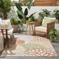 Nourison Aloha ALH05 3"6" x 5"6" Ivory and Multicolor Indoor/Outdoor Area Rug, , large
