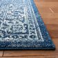 Safavieh Evoke EVK256A 10" x 14" Navy and Ivory Area Rug, , large