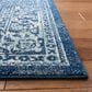 Safavieh Evoke EVK256A 10" x 14" Navy and Ivory Area Rug, , large