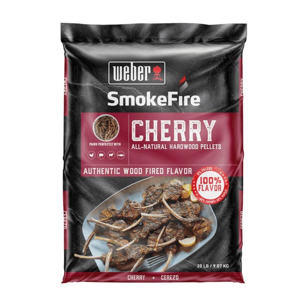 Weber Cherry All-Natural Hardwood Pellets, , large