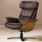 Jennifer Taylor Home Jovan Manual Recliner Lounge Chair in Cacao Espresso Brown, , large