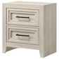 Crown Mark Lorraine 4 Piece Queen Panel Bedroom Set in White, , large