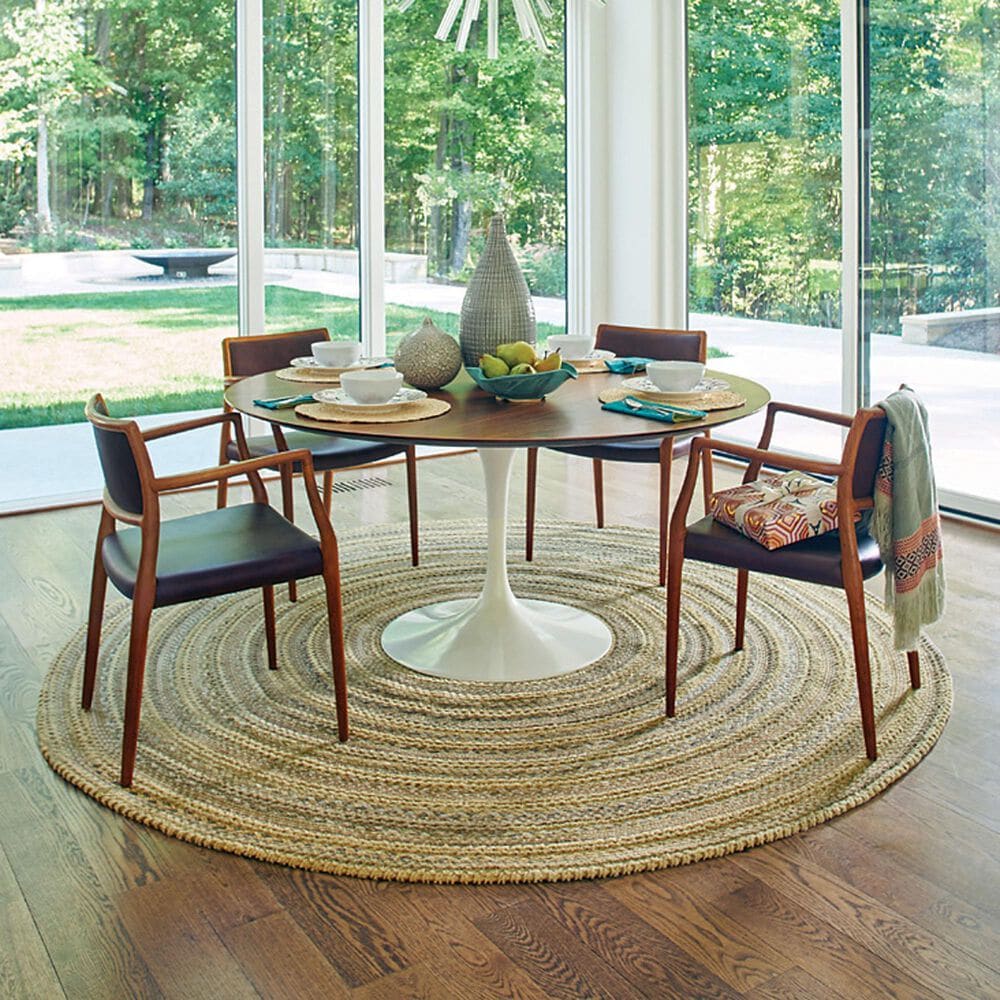 Capel Bayview 0036-760 3" Round Neutral Area Rug, , large