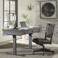 Riva Ridge Oxford 60" Adjustable Desk in Peppercorn, , large