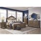 Signature Design by Ashley Charmond King Bed in Dark Brown, , large