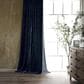 HiEnd Accents Stella 108" x 48" Curtain in Midnight Blue, , large