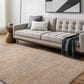 Surya Masterpiece MPC-2318 Medium Gray, Beige, Tan and Medium Brown 12" x 15" Area Rug, , large