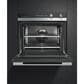 Fisher & Paykel 30 4.1 Cu Ft Built-in Single Wall Oven in Brushed Stainless Steel with Black Glass, , large