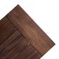 HOMLUX Carlisle Outdoor Bench in Dark Brown and White (Set of 2), , large