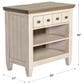 Belle Furnishings Heartland 1 Drawer Nightstand in Antique White, , large