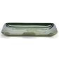 Demdaco Green Pressed Floral Double Spoon Rest, , large