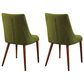 Valor Living Palmer Side Chair with Green Cushion (Set of 2), , large