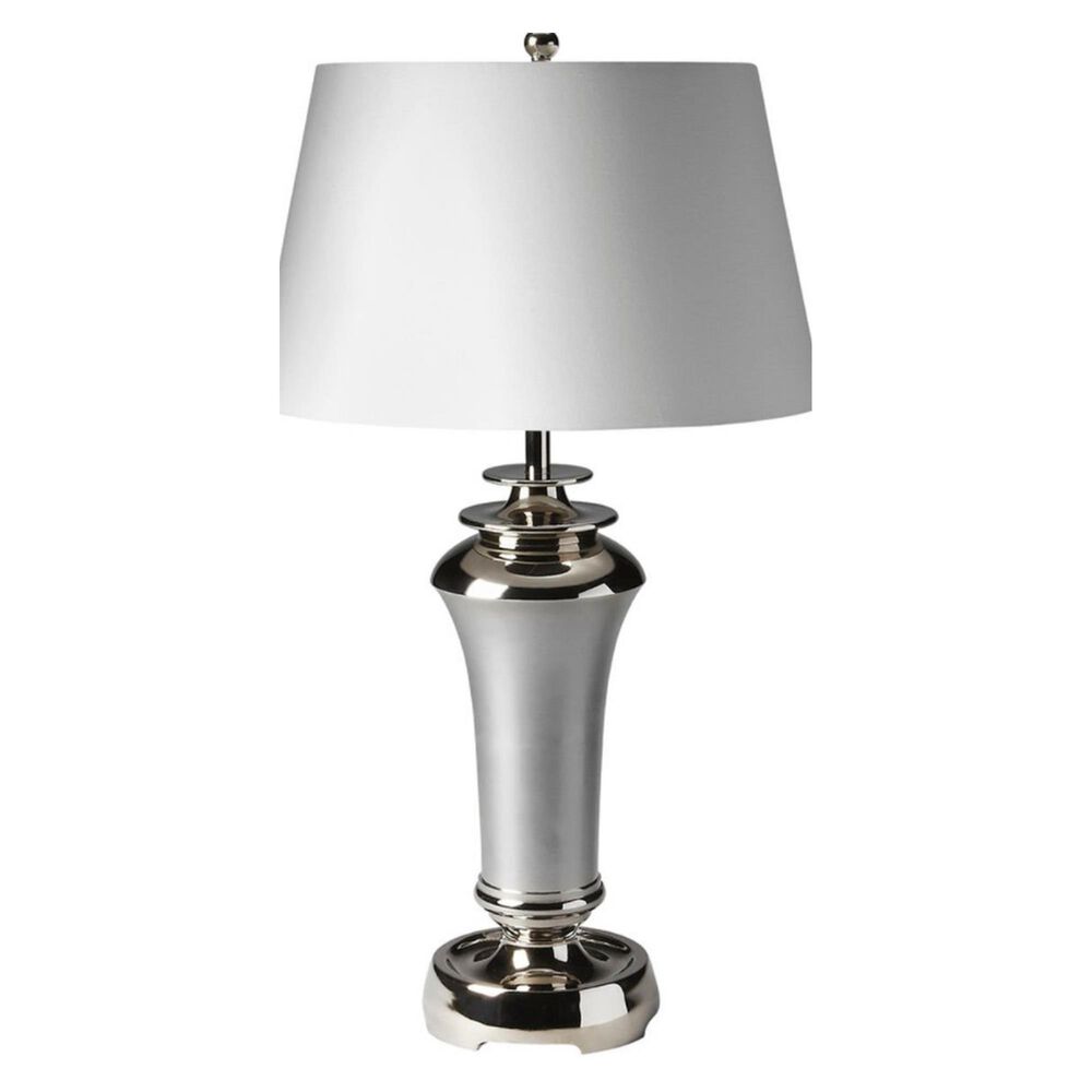 Butler Warner Table Lamp in Silver, , large
