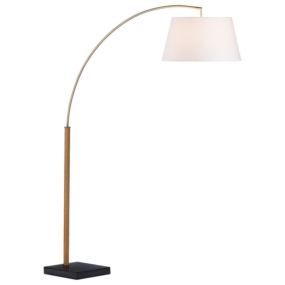 Crestview Collection Arch Floor Lamp in Gold and Black, , large