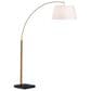 Crestview Collection Arch Floor Lamp in Gold and Black, , large