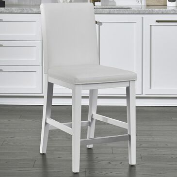 Homestyles Linear Counter Stool in White, , large