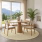 Dalyn Rug Company The Reserve TR3 Wheat 8" Round Indoor/Outdoor Area Rug, , large
