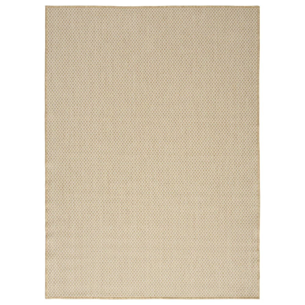 Nourison Courtyard Natural 4" x 6" Indoor/Outdoor Area Rug, , large