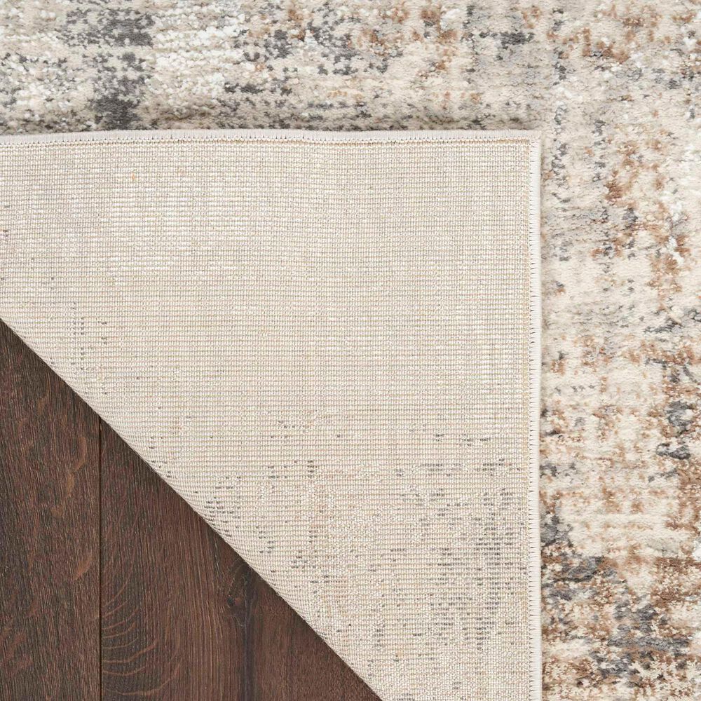 Nourison Sustainable Trends SUT04 5&#39;3&quot; x 7&#39;3&quot; Beige and Grey Area Rug, , large