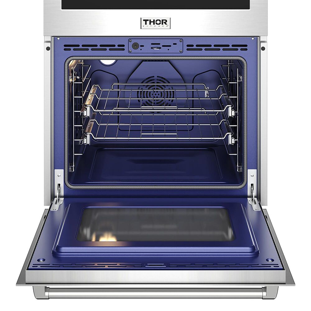 Thor Kitchen 6.7 Cu. Ft. Professional Microwave Combination Wall Oven with Self-Clean in Stainless Steel, , large
