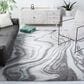 Safavieh Craft CFT819Y 10"6" x 14" Grey and Green Area Rug, , large