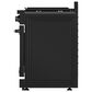 Thor Kitchen Gordon Ramsay 6.8 Cu. Ft. Professional Natural Gas Range with Pro-Style Knobs in Black, , large