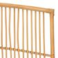 Baxton Studio Malvina Queen Wall Mount Headboard in Natural Brown, , large