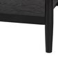 Baxton Studio Shirin 1-Drawer Nightstand in Black, , large