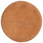 Hearth and Haven Evie Outdoor Round Side Table with Basket Weave Pattern in Brown, , large
