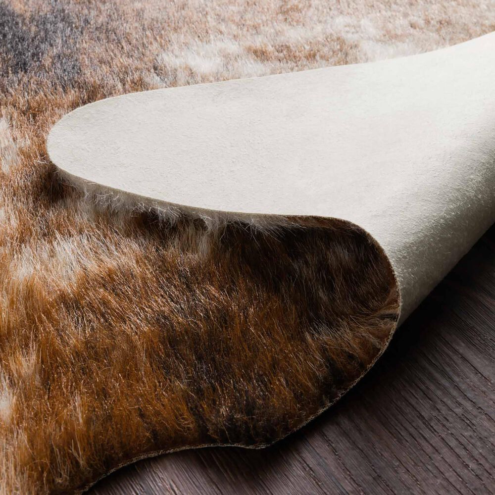 Loloi II Grand Canyon 5&#39; x 6&#39;6&quot; Coffee and Ivory Area Rug, , large