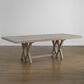 Golden Wave Furniture Coronado 78"-102" Dining Table in Khaki - Table Only, , large