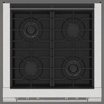 Fulgor Milano Accento 4.4 Cu. Ft. 30" Professional All Gas Range in Stainless Steel, , large