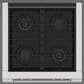 Fulgor Milano Accento 4.4 Cu. Ft. 30" Professional All Gas Range in Stainless Steel, , large