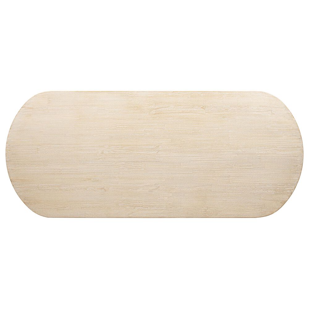 Jennifer Taylor Home Milo Dining Table in Light Natural Cerused - Table Only, , large