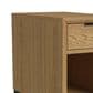 Hawthorne Furniture Newport Chairside Table in Natural Oak, , large