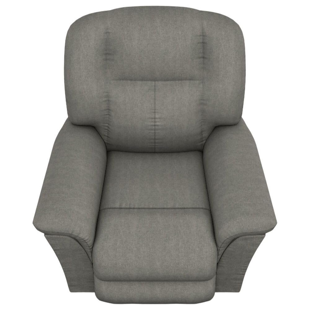 La-Z-Boy Jasper Power Rocking Recliner with Headrest and Lumbar in Flannel, , large