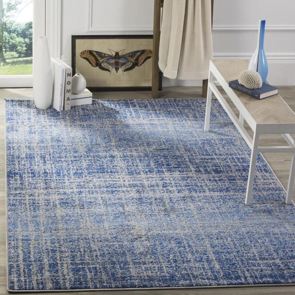 Safavieh Adirondack ADR116D 3&#39; x 5&#39; Blue and Silver Area Rug, , large